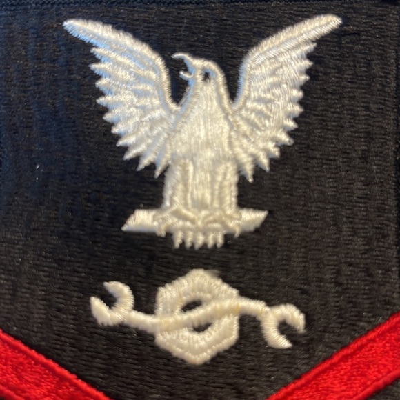 Vintage Embroidered US Navy Patch - Picture 2 of 4
